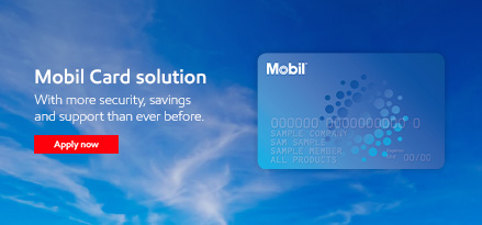 Introducing the Mobil Card solution 