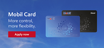 Apply for your Mobil card, more control, more flexibility