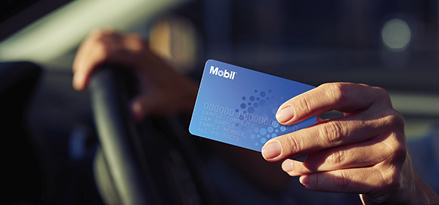 Mobil card features and benefits